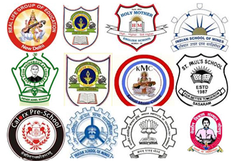 school logos in india